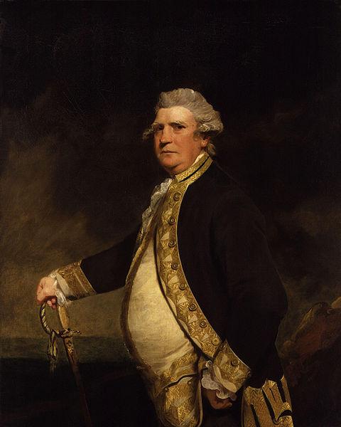 Sir Joshua Reynolds Portrait of Admiral Augustus Keppel France oil painting art
